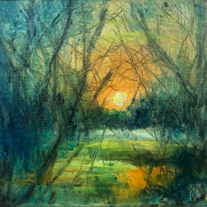 York Riverside Dawn by Karen Blacklock 