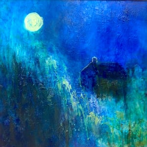 Moonlit Cottage by Karen Blacklock 