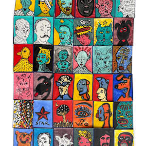 Arte portable, de la serie "Cromos y barajitas" by Carlos Zerpa
