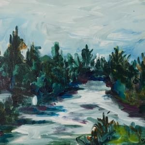 The Boyen River, Navan, Co. Meath by Una Paris