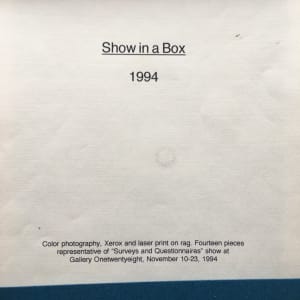 Show In A Box by G.H. Hovagimyan  Image: Title Page