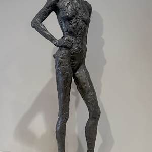 Three-Triangle Standing Figure by Dorian Goldman, Image 2.