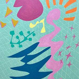 Atomic Counter Structure by Giselle Landers, Image 1.