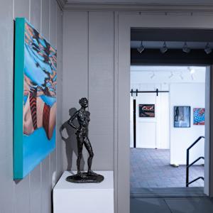 Three-Triangle Standing Figure by Dorian Goldman, Image 5.
