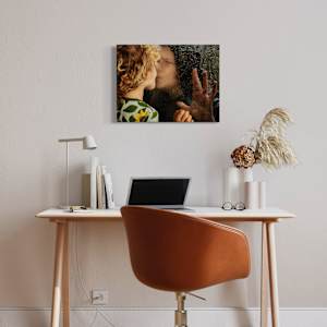 Window Kiss Day 32 by Angela Strassheim 