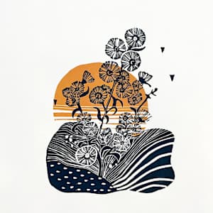 Winter Meadow 1 by Smitha Piedilato, Image 1.