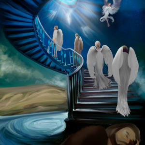 The Stairway of Faith by Rita Adams