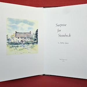 Surprise for Steinbeck by Betty Guy 
