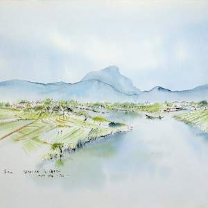 Train Shanghai to Canton by Betty Guy, Image 1.