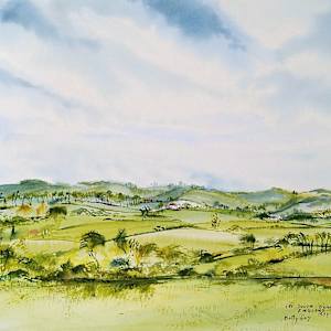 The South Downs England by Betty Guy