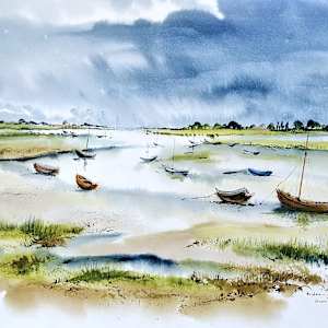 Bosham - The South Coast England by Betty Guy, Image 1.