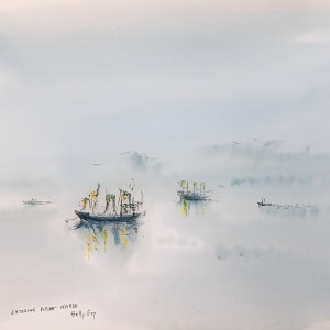Entering Pusan-Korea by Betty Guy, Image 1.