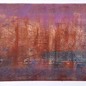 Untitled (from the series of monoprints "New Day") by Betty Guy, Image 1.