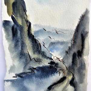 Between Roldal + Steinaberg-BruNorway by Betty Guy