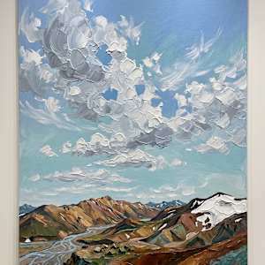 Sky Study Eight - Clear to Blue by Gilda Kent, Image 1.