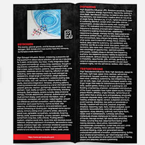 The Power of Hormones (Brochure) by Wren Woodward Sarrow 