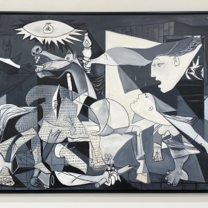 One Quarter Reproduction of Guernica by Wren Sarrow