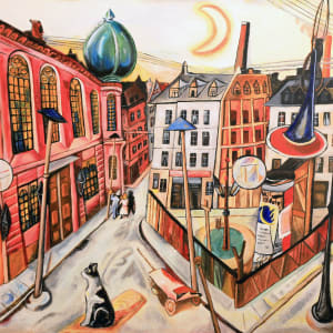 Copy of Max Beckman's "The Temple" by Wren Woodward Sarrow