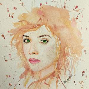Fierce Girl by Haggith van Hees