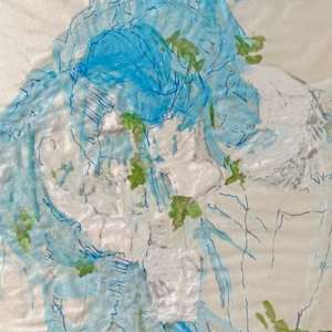 Sketch for 7 Wonders Sculpture by Marisa Tesauro 