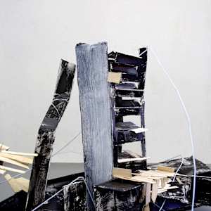 Structure 87 of the Poetic Message by Marisa Tesauro  Image: detail 