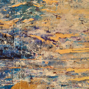 The Long Wait by Philippa Mollet  Image: blurred horizon - where earth and heaven are the same (divine connection)