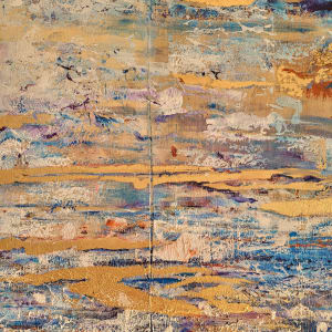 The Long Wait by Philippa Mollet  Image: blurred horizon - where earth and heaven are the same (divine connection) 
Every Dawn is a new start for all Men.