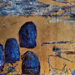 The Long Wait by Philippa Mollet  Image: The new regime watch as the old is overthrown