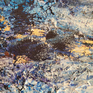 The Long Wait by Philippa Mollet  Image: early morning fog on the water.