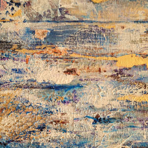 The Long Wait by Philippa Mollet  Image: blurred horizon - where earth and heaven are the same (divine connection)