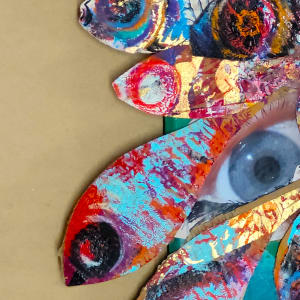 Saudade STP by Philippa Mollet  Image: Detail of fish and eye