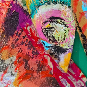 Saudade STP by Philippa Mollet  Image: Details of texture - fish