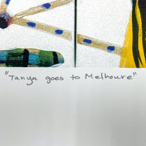 David Larwill - Tanya Goes To Melbourne 1999 by David Larwill  Image: Title