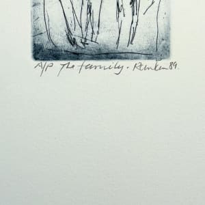 David Rankin - The Family, 1989 by David Rankin  Image: Signature and Title