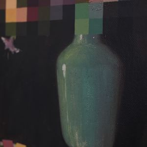 Green Vase Bouquet by André Schulze 