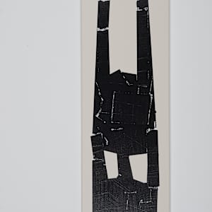 Maske (lang schwarz) by Sebastian Herzau 