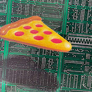 Inflatable Pizza by Philipp Alexander Schäfer 