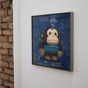 Inflatable Monkey by Philipp Alexander Schäfer 