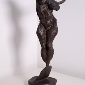 Lady Poised by Ruth Aizuss Migdal, Image 1.