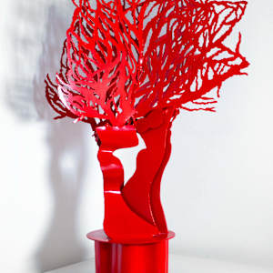 Maquette Red Tree 1 by Ruth Aizuss Migdal, Image 1.