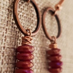 Raspberry Copper Butterfly by Hayley Kathleen Burton 