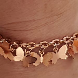 Butterfly Copper Chain by Hayley Kathleen Burton 
