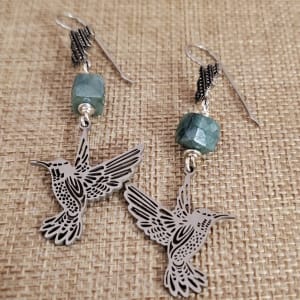 Humming Bird Silverite by Hayley Kathleen Burton 