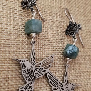 Humming Bird Silverite by Hayley Kathleen Burton 