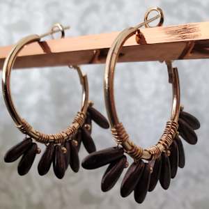 Wild Feather Wind Brown by Hayley Kathleen Burton 