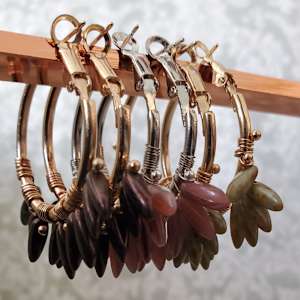 Wild Feather Wind Brown by Hayley Kathleen Burton 
