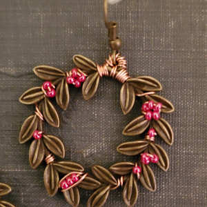 Autumn Berry Wreath by Hayley Kathleen Burton 