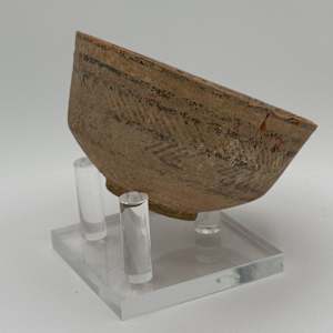 Indus Valley Harappian Clay Bowl Artifact Circa 2400 BC 