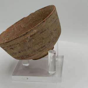 Indus Valley Harappian Clay Bowl Artifact Circa 2400 BC 