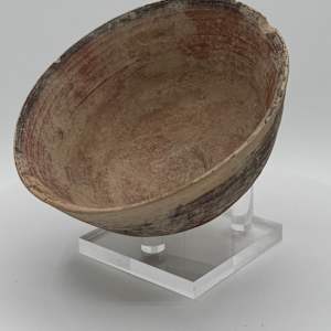 Indus Valley Harappian Clay Bowl Artifact Circa 2400 BC 